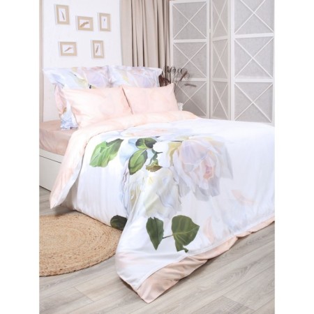 Bed linen 2 joint venture Roses, size 215x235 cm, 175x210 cm, 50x70 cm - 2 pcs, 70x70 cm - 2 pcs