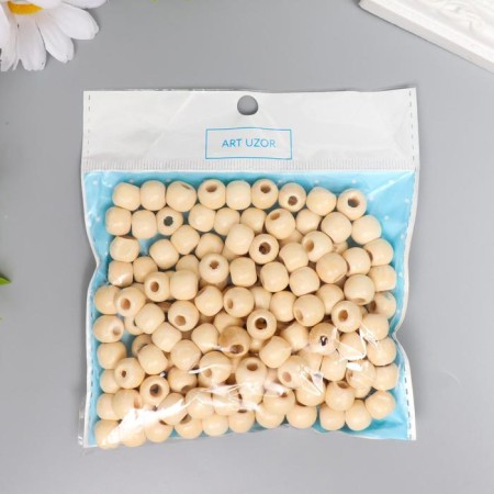 A set of beads for creativity "Natural" 50 g 1x0.9 cm-2