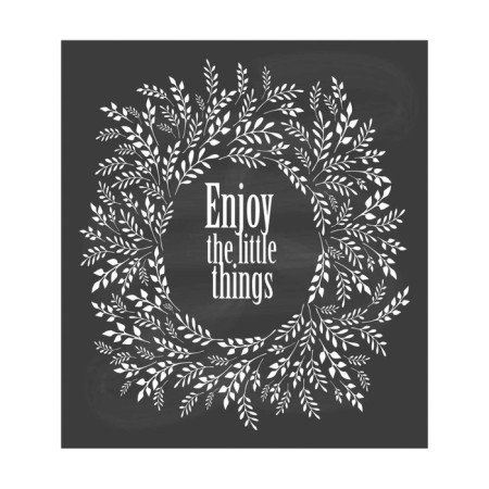 A set of napkins for setting the table "Happiness in the little things", rectangular, size 32x46 cm, 4 pcs-2