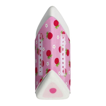 Eraser Figure Triangular Mix, barcode on a piece-1