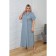 Women's dress, size 56, blue color