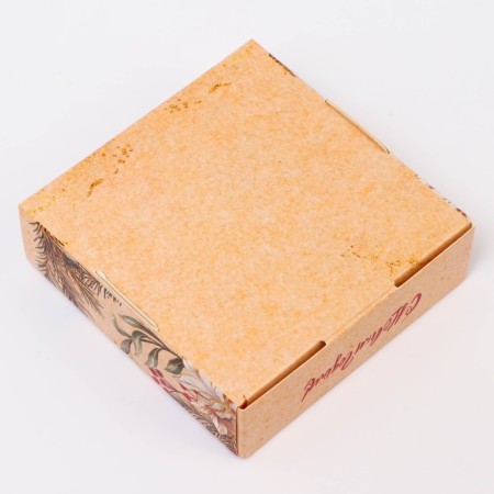 Gift box team with the window "Happy New Year!", 10 x 10 x 3 cm-3