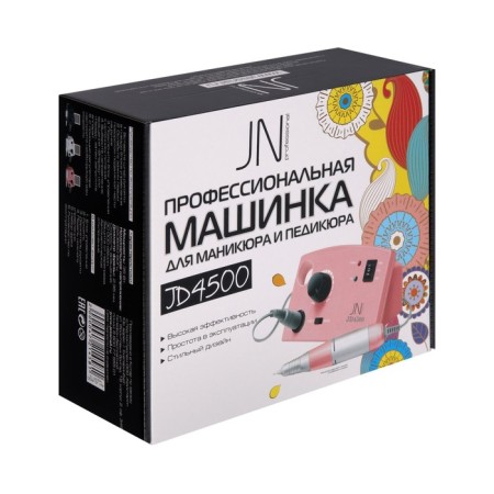 Device for manicure and pedicure Jessnail JD4500, 6 milling 30000 rpm, 35 watts, black-6