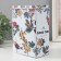 Rectangular metal box "Birds on the flower tree" Nr 2 pcs 7x11x18.5 8.5x14.5x20 cm 975901