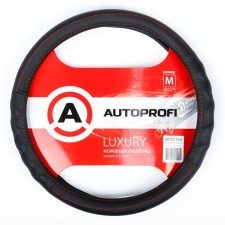 Autoprofi AP-1070 BK/BK (M), Luxury series, genuine car leather, black color