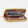 Women's wallet with lightning, light pink/yellow color