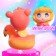Fairytale doll "Princess Flamingo"