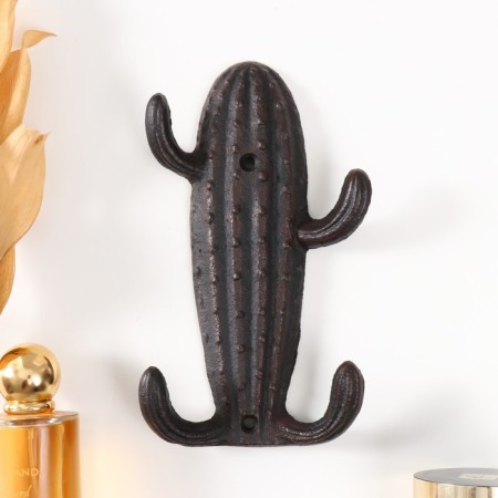 Hooks decorative cast iron "cactus" 18x10.5x3.2 cm