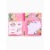 Set "since March 8!", Paper block 30 l, blue paste pen 1.0 mm and 5 pcs of stickers