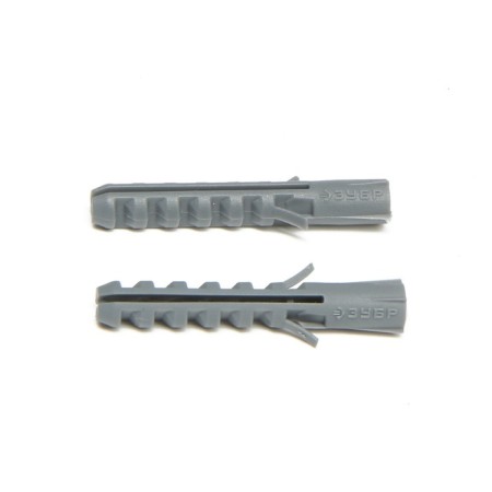 Dowel "Zubble", type "euro", spacer, polypropylene, 6x40 mm, 1000 pcs-2