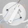 MIA chandelier 2x60W E27 white, gold 53x18x24cm