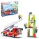 Designer Fireman "Machine with a staircase", 343 parts
