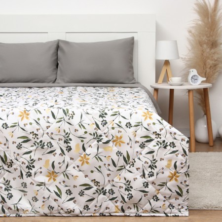 Lovelife blanket euro "Field flowers", 200x210 ± 5cm, microfiber, 100% p/e
