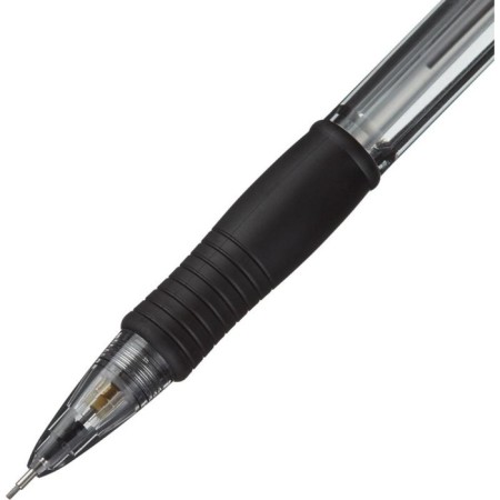 Mechanical pencil Pilot 0.7 mm Super grip rubber emphasis, black-3