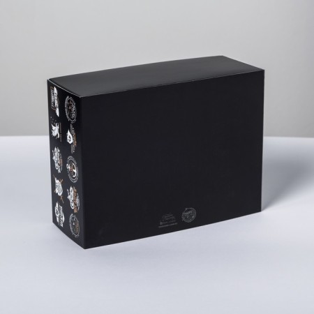 Gift folding box, packaging, Gift for Real Man, 20 x 15 x 8 cm-2