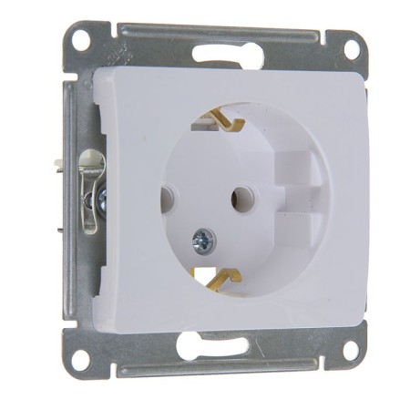 SE SE GLOSSA, 16 A, 250 V, built -in, with salary, IP20, white, GSL000143