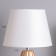 Table lamp "Angel" 1x40W E14 white/gold 22x22x38cm