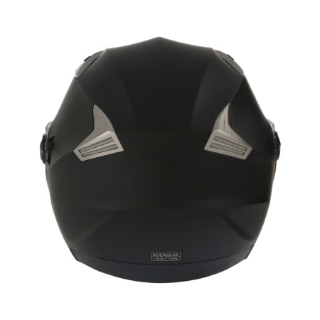 The helmet open with two visors, size L (59-60), model-BLD-708E, black matte-7