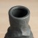 VAZA Ceramics Table "Miles" D-5 cm, 24.5x11 cm, black