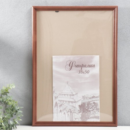 Photo frame pine С20 Machon 35x50 cm (plastic screen)