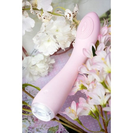 SHIO-PRO vibrator SHIO Silicone, 21 cm, pink color-6