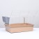 The cage for rodents "Pigzon" No. 1 folding, 58 x 40 x 34 cm (+bowl, 2 feeders), beige