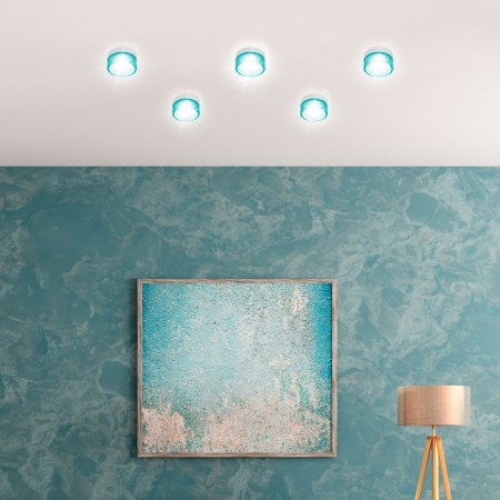 Lamp Built -in era DK97, IP20, 15W, 88x65 mm, white/blue color-2