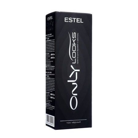 Eyebrow and eyelashes Estel Only Looks tone No. 601, black