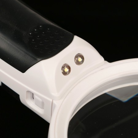 The third hand for soldering 2x, 5x, 16x, 90mm, 75mm, 37mm, BAT 4AA, 18*28cm-7