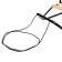 Sled "breeze 1", black color