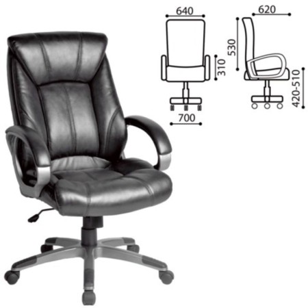 Office Office Brabix Maestro EX-506, eco-leather, black