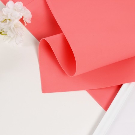 Foamiran matte 60x70 cm, 1 mm, pink-peach