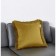 Pillowcase "Faina", size 45x45 cm, mustard color