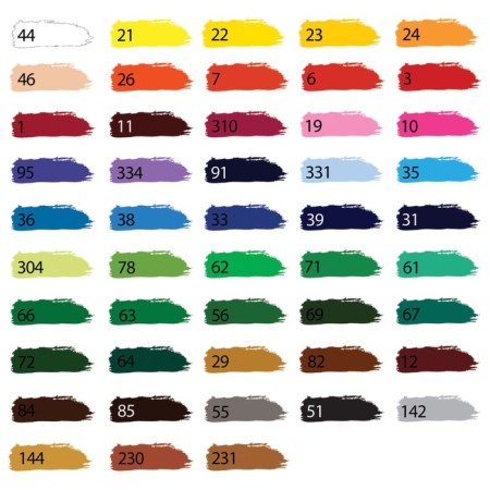 Acrylic art tube paint 75 ml, Brauberg "Violet Light"-2
