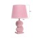 Table lamp "Nick" 1x40W E14 pink 20x20x34cm