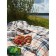 Mackenzie plaid, size 150x200 cm, beige color