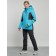 Ski costume female winter, size 50, blue color