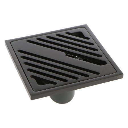 Zein gap, 100x100 mm, vertical, d = 32 mm, stainless steel, gray