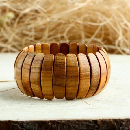 Astra bracelet, wood, mix, d = 8cm,-6