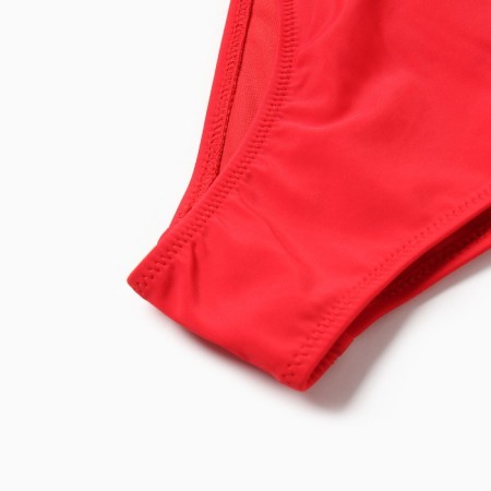 Swimsuit Asselled female minku color red, size 46-7