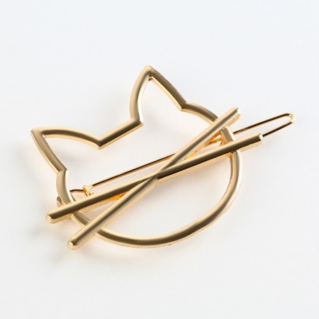 Hair hairpin Cute Cat, 6 x 2 cm-3