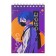 Notepad A6, 40 sheets in a cage on the crest "Stylish", cover Cover Cardboard, Mix