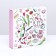 Box for 8 sweets + chocolate, with a window, "March 8" 17.7 x 17.8 x 3.8 cm