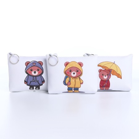 Monetnik's wallet with a zipper, color mix-1