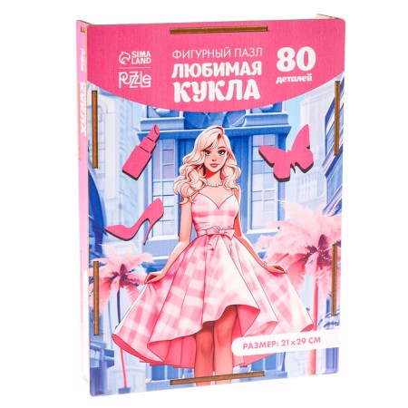Figure puzzle "Favorite doll"-8