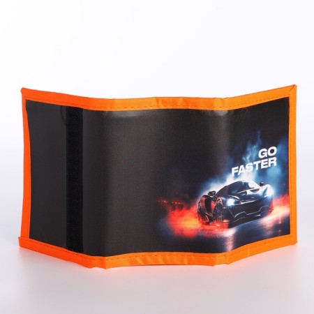 Gift set for the boy "Cool car", wallet, notebook, handle-5