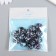Beads for creativity plastic "Marble. Violet-blue" set of 15 pcs 1.7x1.7x1 cm