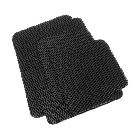 EVA carriers of car, universal, l (medium size), without edging, black, set