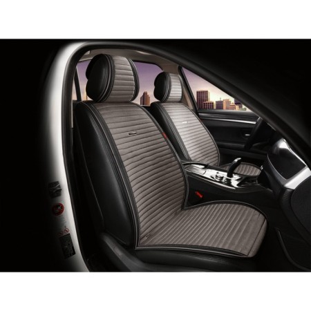 Front seats Carfashion Monaco Pro Front, Black/T. Sery/Gray/Gray
