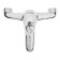 Bath mixer Zein Z0153, 35 mm cartridge, with shower set, chrome